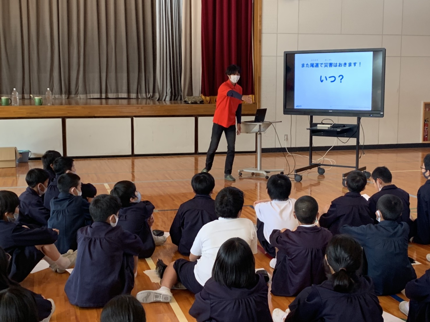 防災出張授業 終了いたしました！