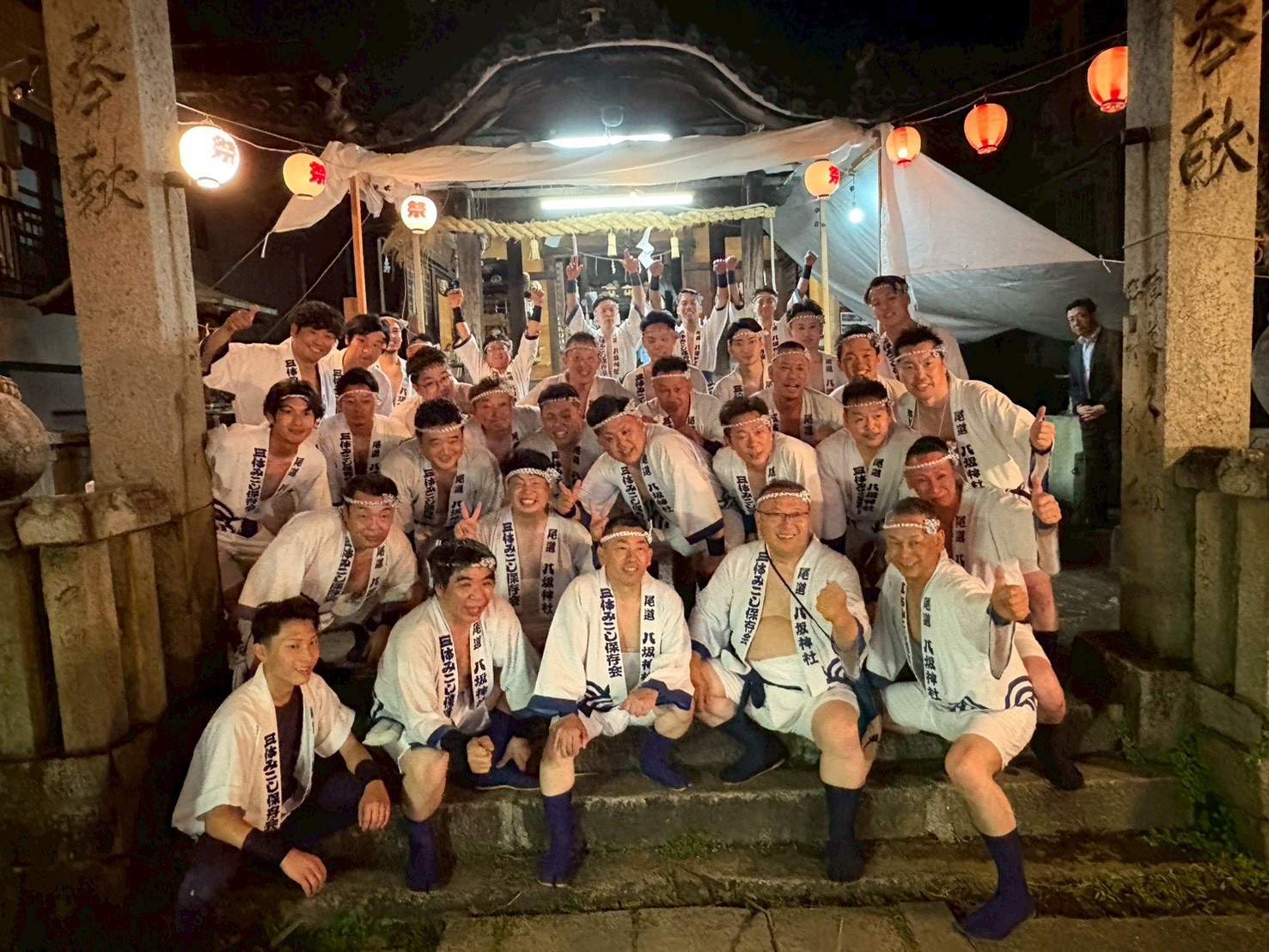 尾道祗園祭　三体廻し