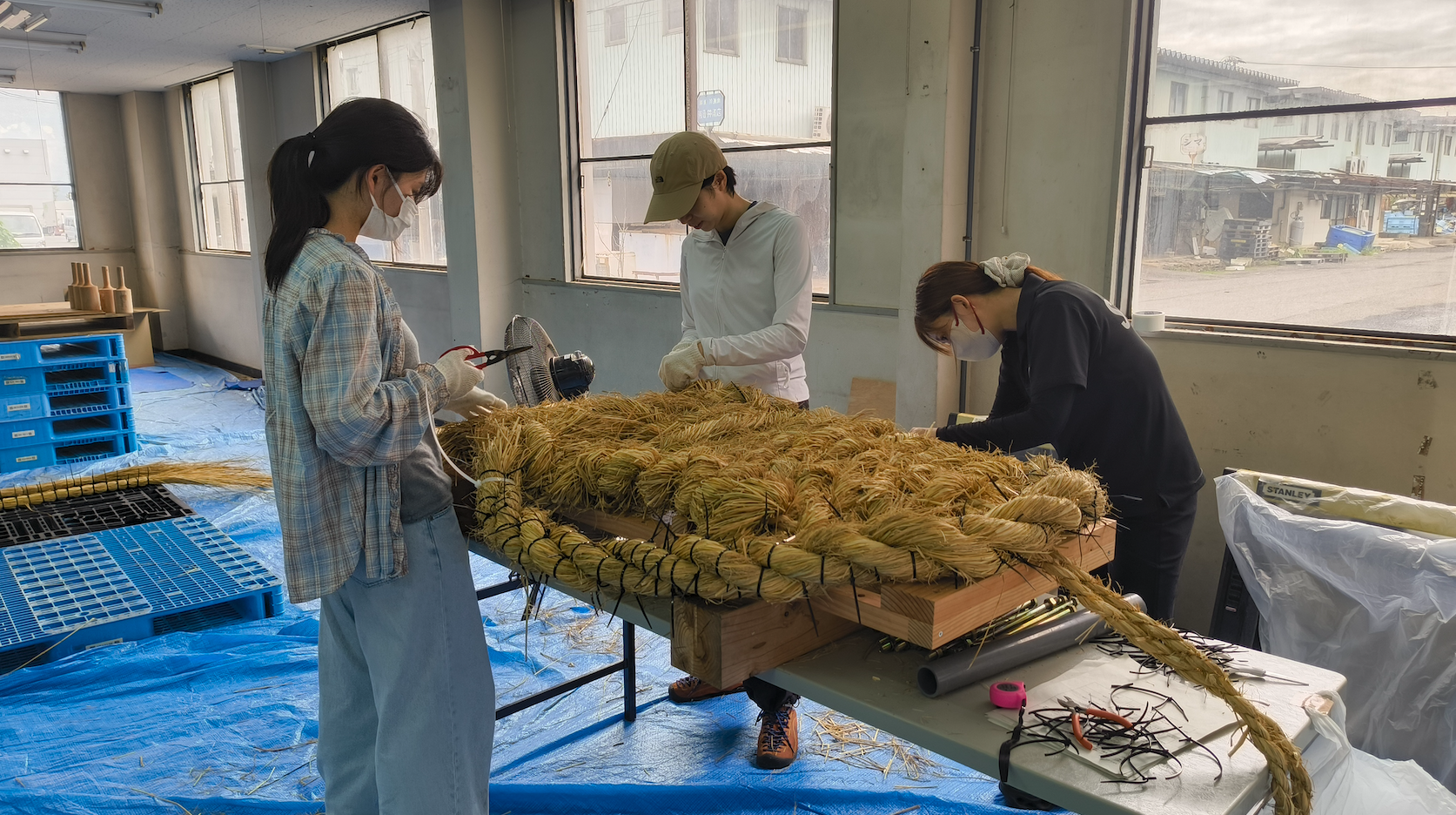 【尾道・ボランティア募集】西國寺の大わら草履（大わらじ）を一緒につくりませんか